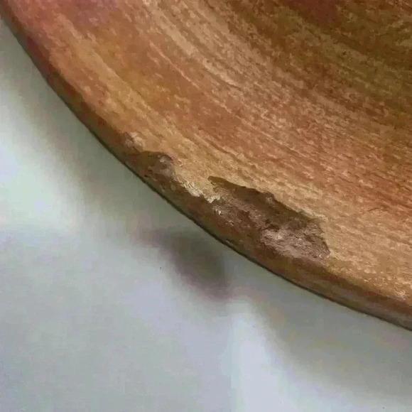 Kokopelli fertility music art wall hanging mexico handmade ceramic large - Picture 4 of 16